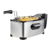 Produktbild för Taurus Fry 3 - fritös - svart / rostfritt stål