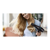 Produktbild för Philips DryCare BHD272 - hårtork - svart/lagungrön