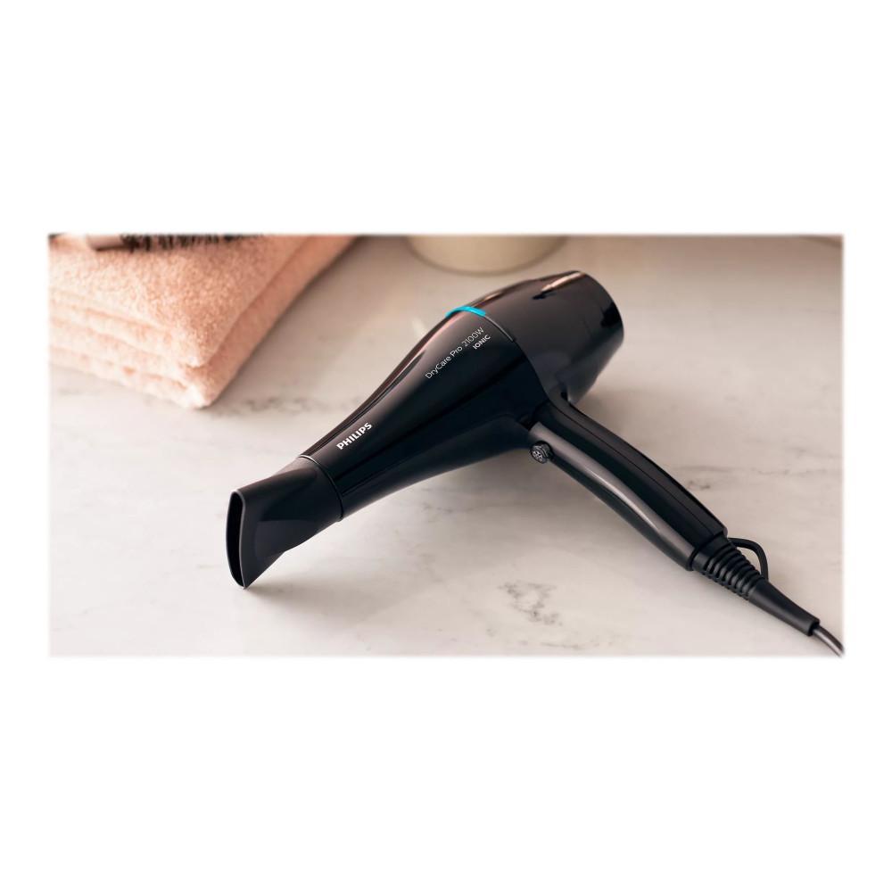 Produktbild för Philips DryCare BHD272 - hårtork - svart/lagungrön
