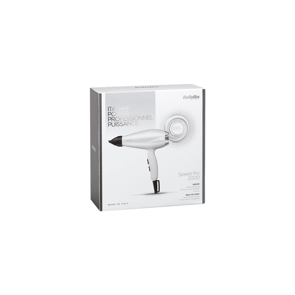 Produktbild för BaByliss Speed Pro 2000 6704WE - hårtork
