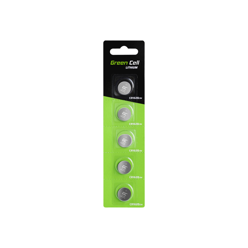 Produktbild för Green Cell batteri - 5 x CR1620 - Li