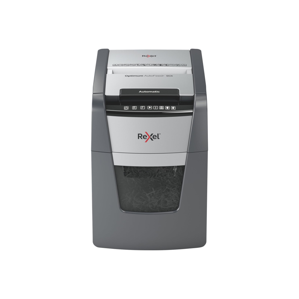 Produktbild för Rexel Optimum AutoFeed+ 90X - dokumentförstörare