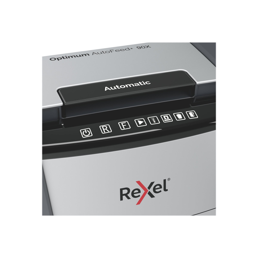 Produktbild för Rexel Optimum AutoFeed+ 90X - dokumentförstörare