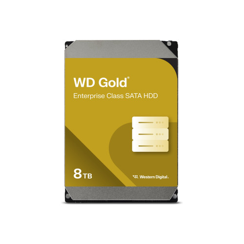 WD WD Gold WD8005FRYZ - hårddisk - Enterprise - 8 TB - SATA 6Gb/s