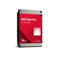 Produktbild för WD Red Pro WD142KFGX - hårddisk - 14 TB - SATA 6Gb/s