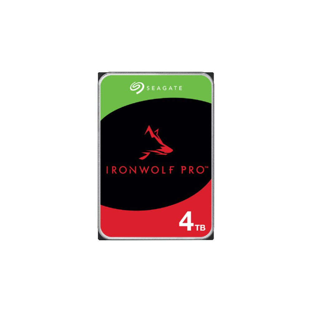 Produktbild för Seagate IronWolf Pro ST4000NT001 - hårddisk - 4 TB - SATA 6Gb/s