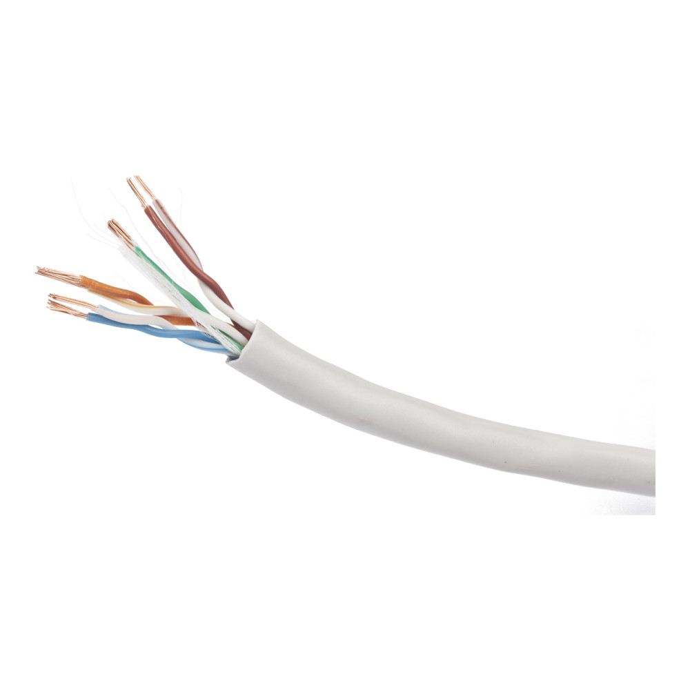 Produktbild för Cablexpert bulkkabel - 100 m - grå