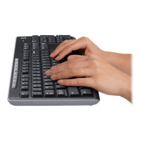 Produktbild för Logitech MK270 Wireless Combo - sats med tangentbord och mus - QWERTY - USA, internationellt Inmatningsenhet