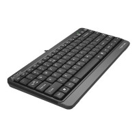Produktbild för A4Tech Fstyler FK11 - tangentbord - QWERTY - amerikansk - grå Inmatningsenhet