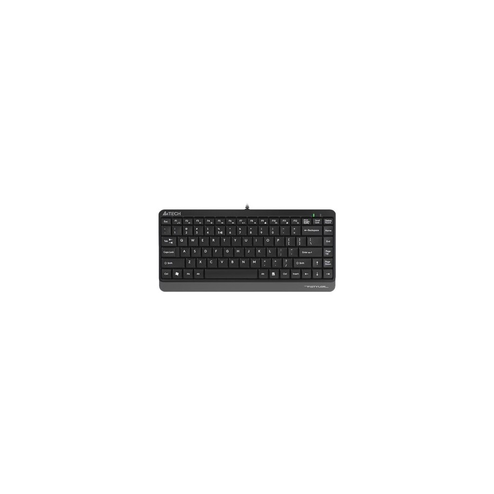 Produktbild för A4Tech Fstyler FK11 - tangentbord - QWERTY - amerikansk - grå Inmatningsenhet