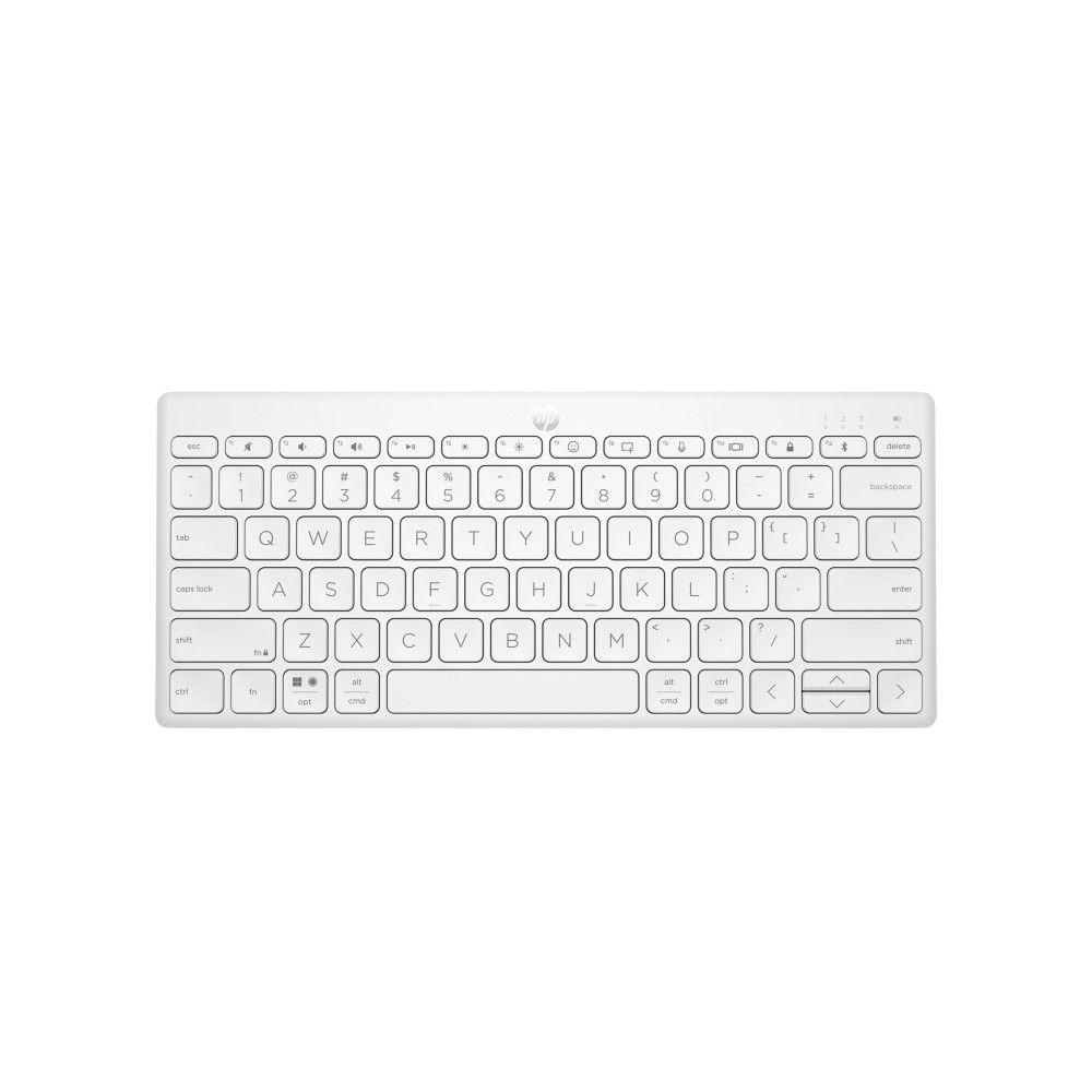 Produktbild för HP 350 Compact Multi-Device - tangentbord - vit Inmatningsenhet