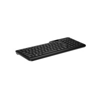 Produktbild för HP 460 - tangentbord - 2-zonslayout, lågprofilstangentresor, multi-enhet, programmerbara tangenter compact - jacksvart Inmatningsenhet