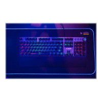Produktbild för iBOX AURORA K-4 - tangentbord - QWERTY - svart, silver Inmatningsenhet