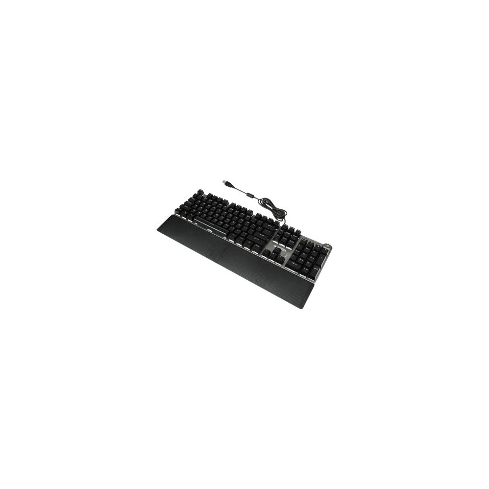 Produktbild för iBOX AURORA K-4 - tangentbord - QWERTY - svart, silver Inmatningsenhet