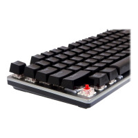 Produktbild för iBOX AURORA K-4 - tangentbord - QWERTY - svart, silver Inmatningsenhet