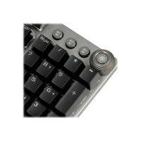 Produktbild för iBOX AURORA K-4 - tangentbord - QWERTY - svart, silver Inmatningsenhet