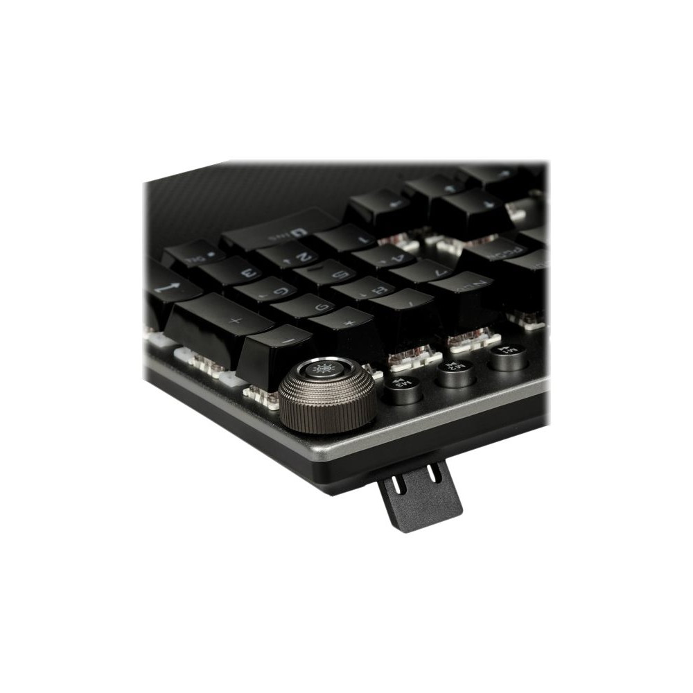 Produktbild för iBOX AURORA K-4 - tangentbord - QWERTY - svart, silver Inmatningsenhet