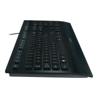 Produktbild för Logitech Corded K280e - tangentbord - USA, internationellt Inmatningsenhet