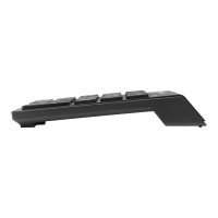 Produktbild för Manhattan Numeric Keypad, Wireless (2.4GHz), USB-A Micro Receiver, 18 Full Size Keys, Black, Membrane Key Switches, Auto Power Management, Range 10m, AAA Battery (included), Windows and Mac, Three Year Warranty, Blister - tangentsats - svart Inmatningsenh