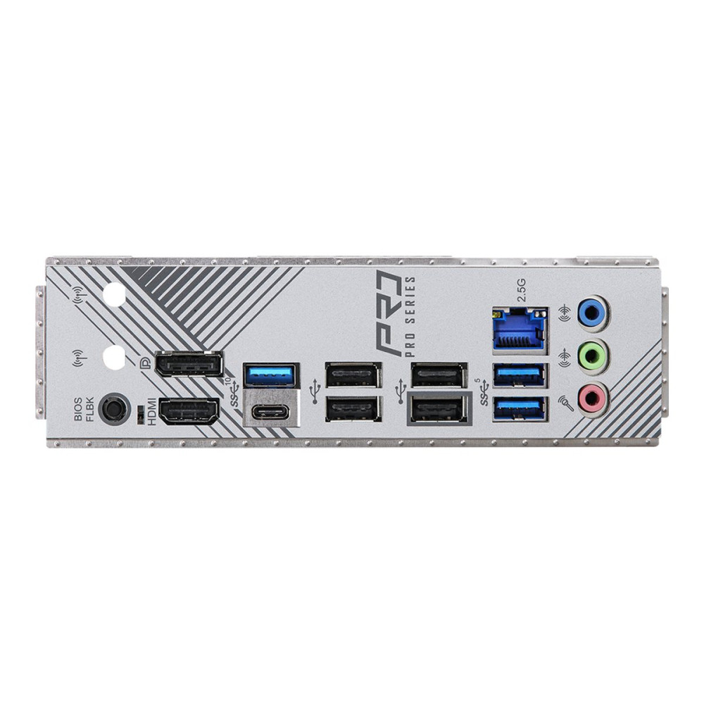 Produktbild för ASRock B650M PRO RS - moderkort - micro ATX - Socket AM5 - AMD B650