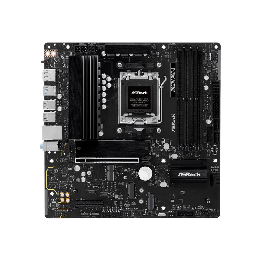 Produktbild för ASRock B850M Pro-A - moderkort - micro ATX - Socket AM5 - AMD B850