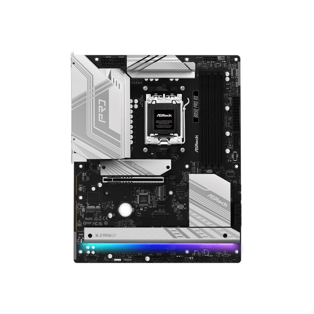 Produktbild för ASRock B850 Pro RS - moderkort - ATX - Socket AM5 - AMD B850
