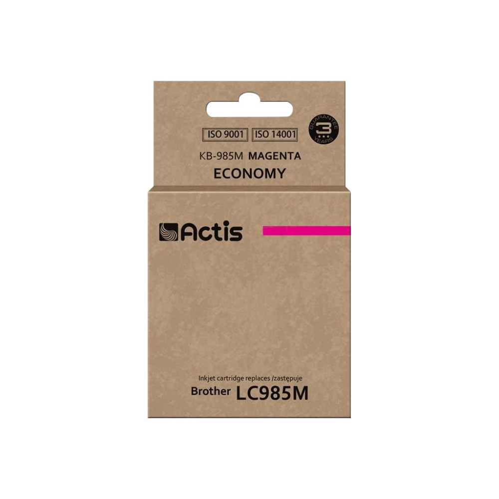 Produktbild för Actis standard KB-985M - magenta - kompatibel - bläckpatron (alternativ för: Brother LC985M)