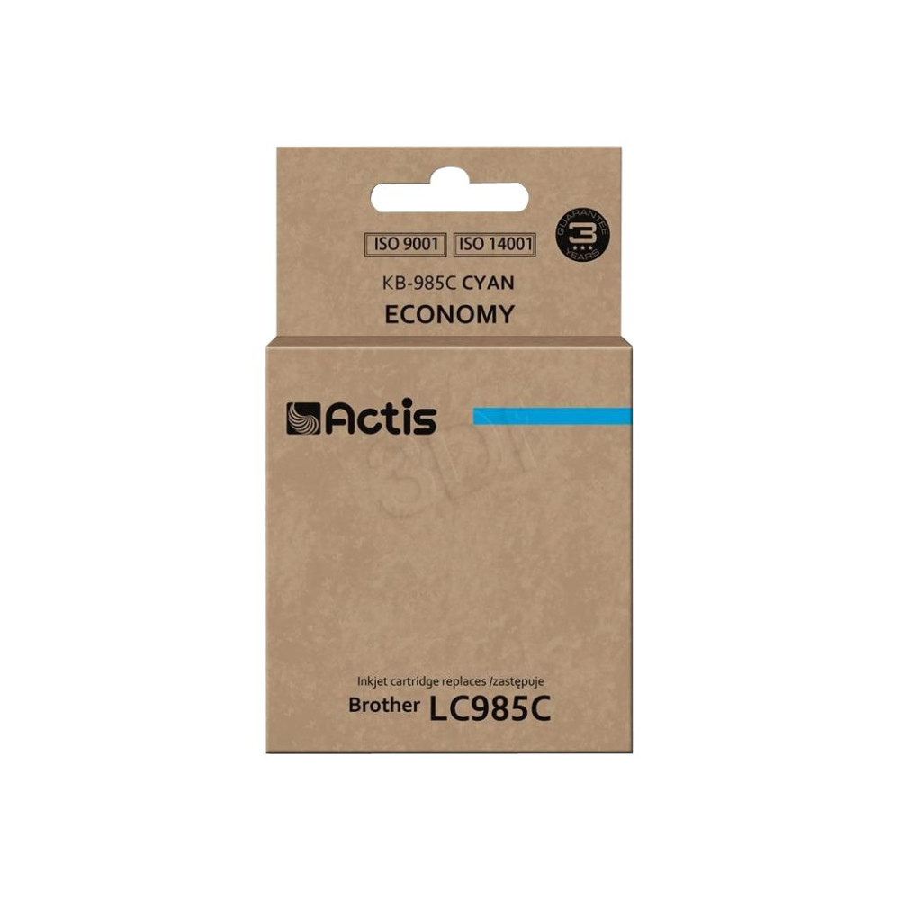 Produktbild för Actis standard KB-985C - cyan - kompatibel - bläckpatron (alternativ för: Brother LC985C)