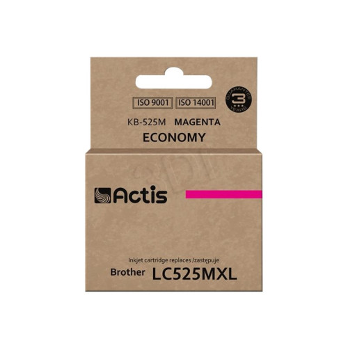 ACTIS Actis standard KB-525M - magenta - kompatibel - bläckpatron (alternativ för: Brother LC525MG)