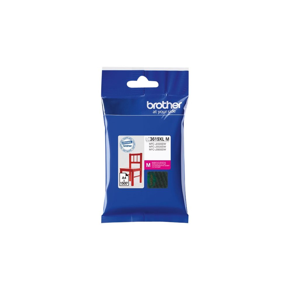 Produktbild för Brother LC3619XLM - magenta - original - bläckpatron