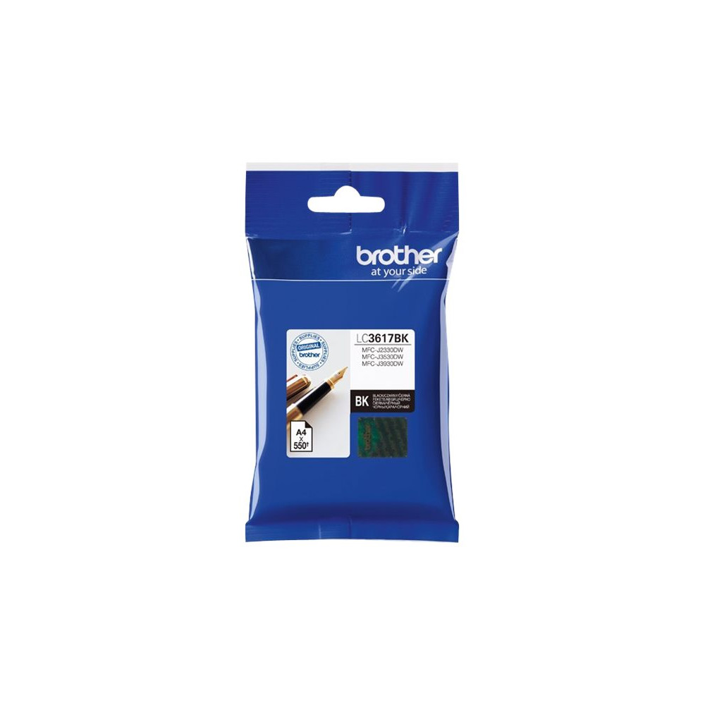 Produktbild för Brother LC3617BK - svart - original - bläckpatron