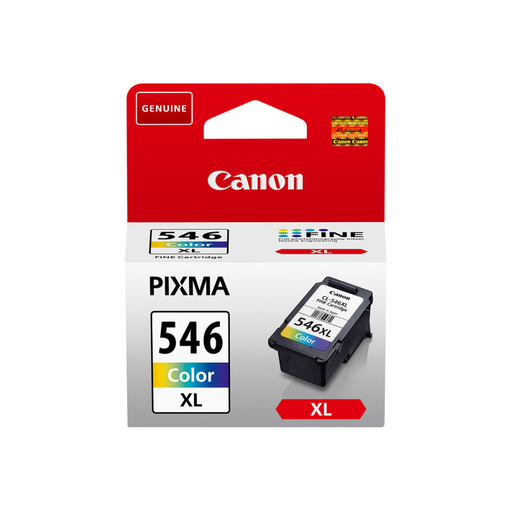 Produktbild för Canon CL-546XL - Lång livslängd - färg (cyan, magenta, gul) - original - bläckpatron