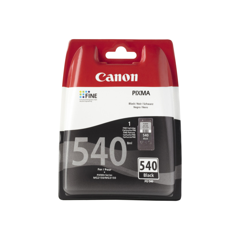 Produktbild för Canon PG-540 - svart - original - bläckpatron