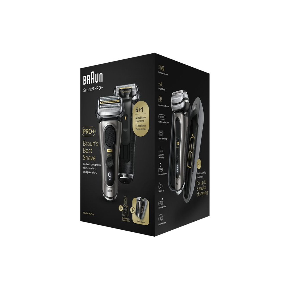 Produktbild för Braun Series 9 Pro+ 9575cc - rakapparat - ädelmetall