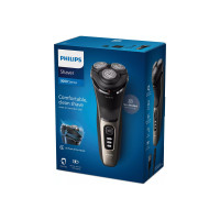 Produktbild för Philips 3000 Series S3242 - rakapparat - ash gold