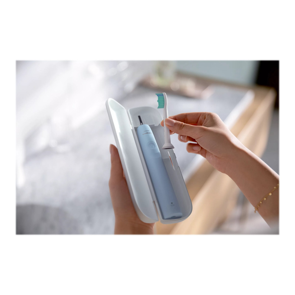 Produktbild för Philips Sonicare 2100 Series HX3651 - tandborste - ljusblå