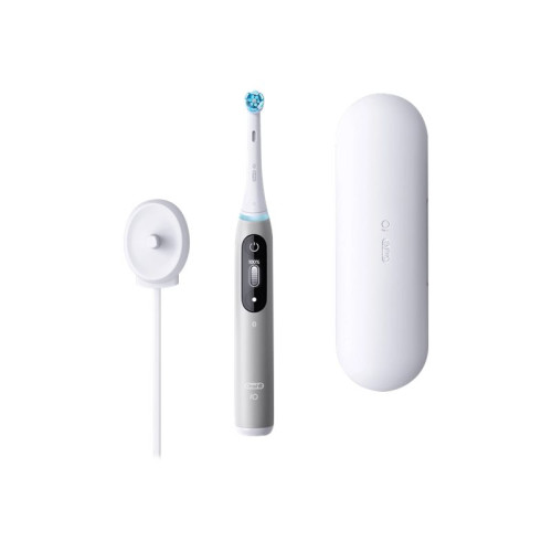 Braun Oral-B iO Series 6 - tandborste - gray opal