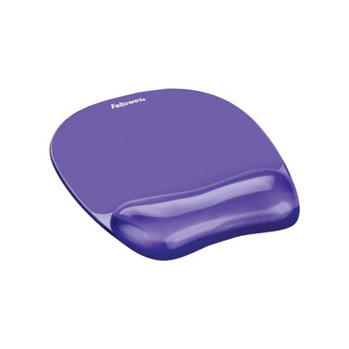 FELLOWES Fellowes Gel Crystal - mustablett med handledskudde