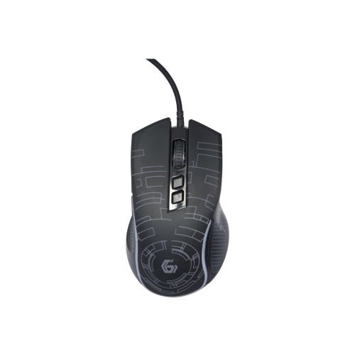 Gembird Gembird MUSG-RGB-01 - mus - USB 2.0 - svart