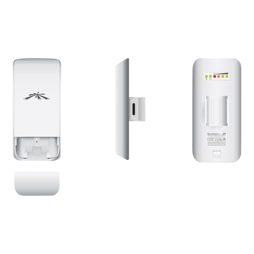 Produktbild för Ubiquiti NanoStation loco M5 - trådlös brygga - AirMax