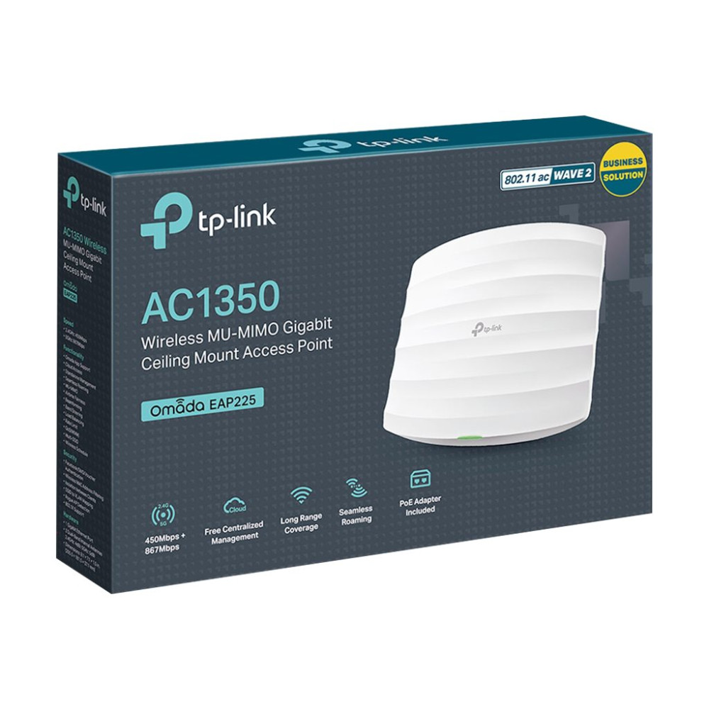 Produktbild för TP-Link Omada EAP225 - trådlös åtkomstpunkt - Wi-Fi 5