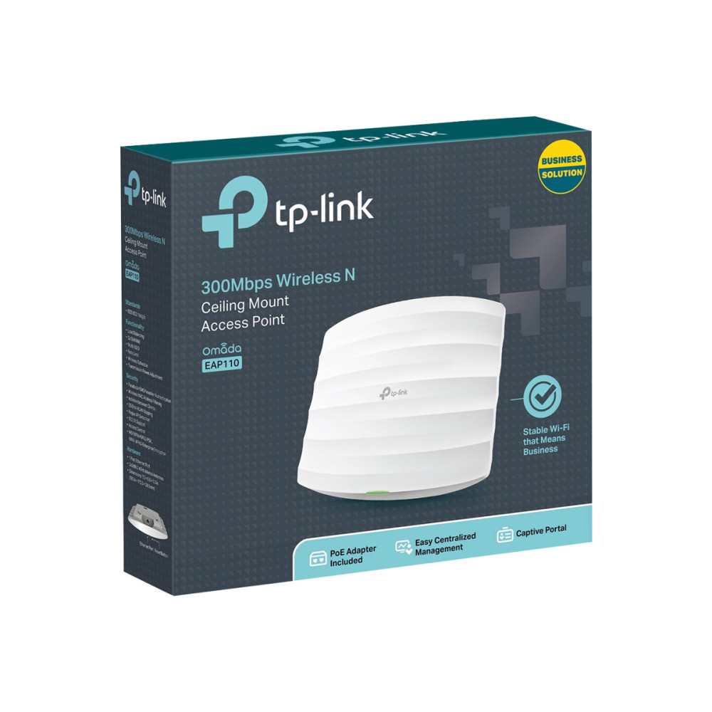 Produktbild för TP-Link Omada EAP110 - trådlös åtkomstpunkt - Wi-Fi