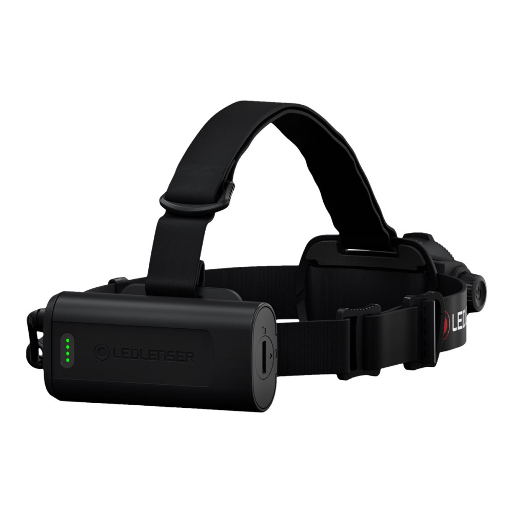 Produktbild för Ledlenser H15R Core - huvudficklampa - LED - vitt ljus - 6000-7500 K - svart
