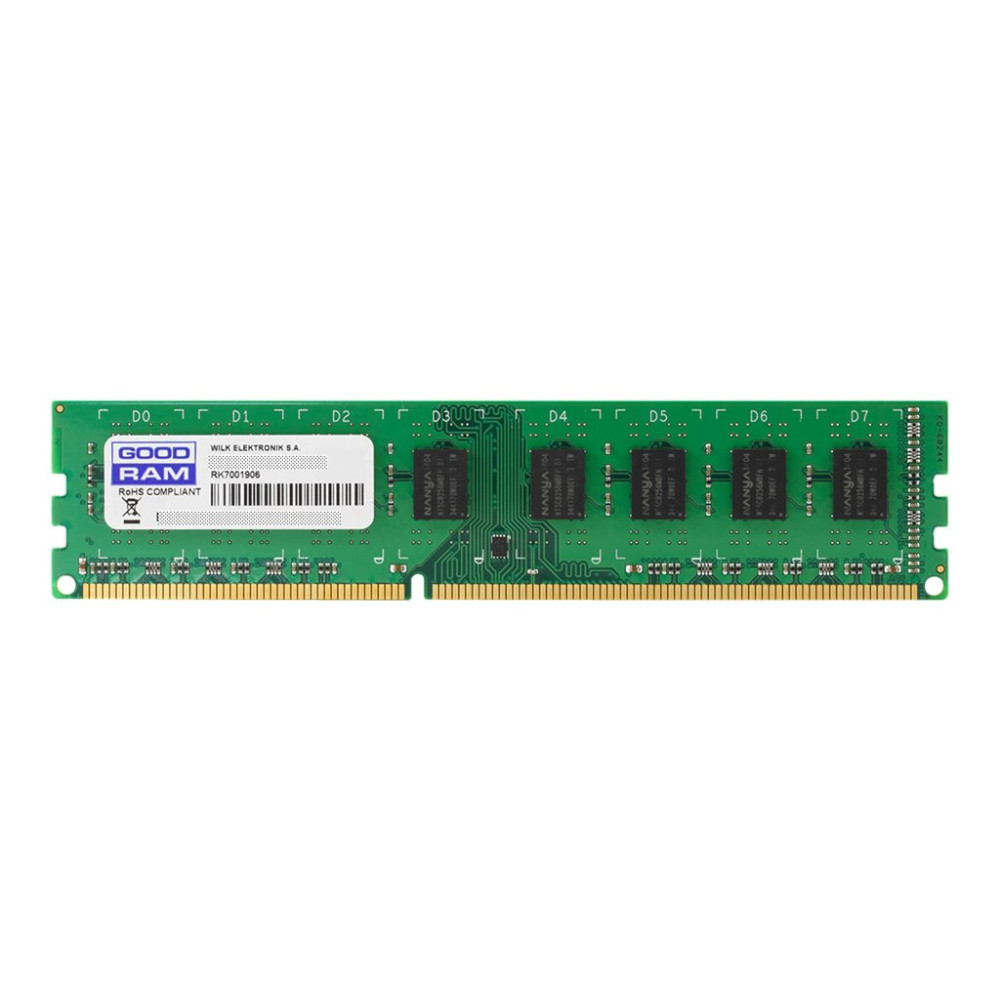 Produktbild för GOODRAM - DDR3 - modul - 8 GB - DIMM 240-pin - 1600 MHz / PC3-12800 - ej buffrad