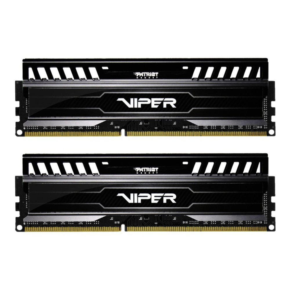 Produktbild för Patriot Extreme Performance Viper 3 Series Black Mamba Edition - DDR3 - sats - 16 GB: 2 x 8 GB - DIMM 240-pin / PC3-12800 - ej buffrad