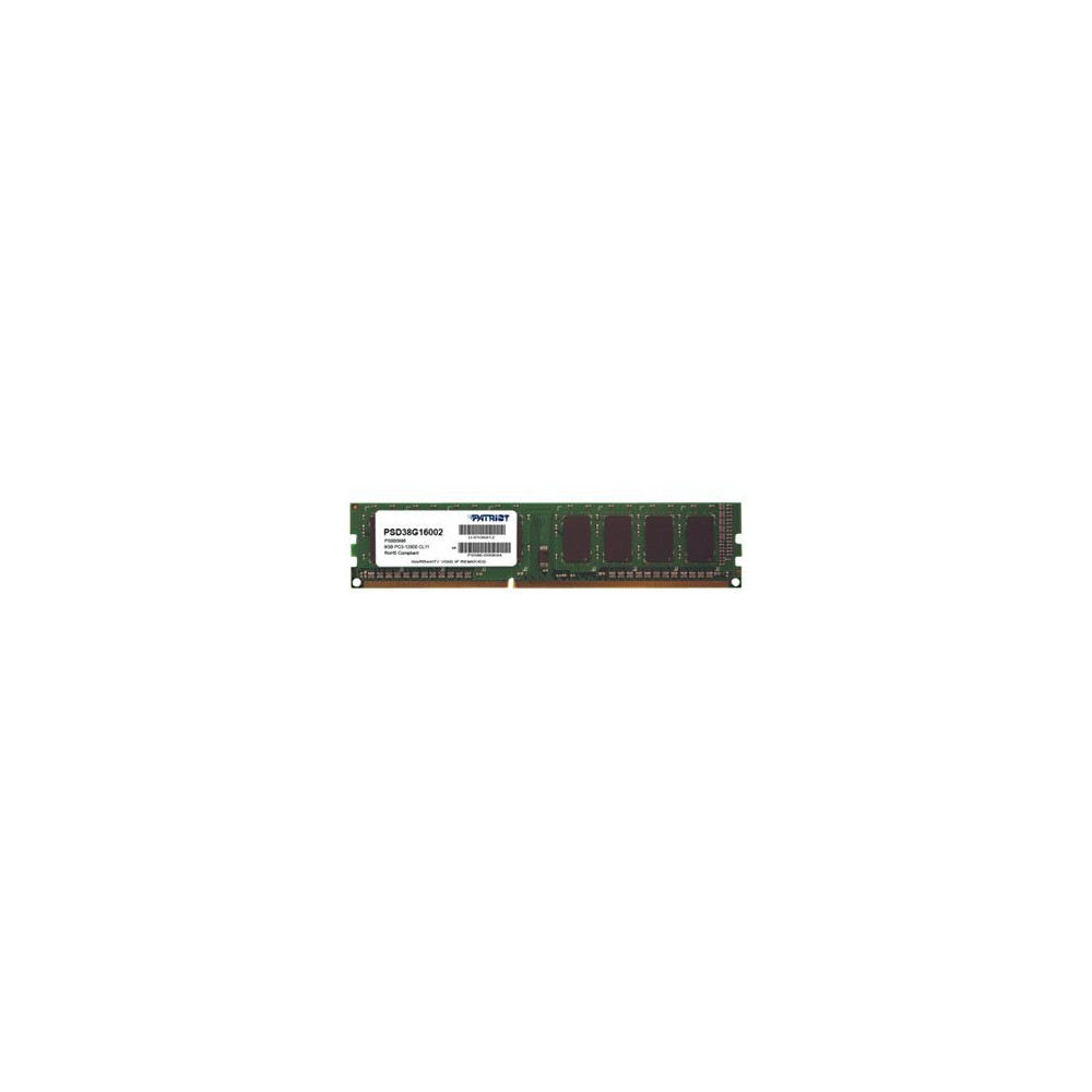 Produktbild för Patriot Signature Line - DDR3 - modul - 8 GB - DIMM 240-pin / PC3-12800 - ej buffrad
