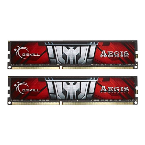 G.Skill G.Skill AEGIS F3-1600C11D-16GIS - DDR3 - sats - 16 GB: 2 x 8 GB - DIMM 240-pin - 1600 MHz / PC3-12800 - ej buffrad