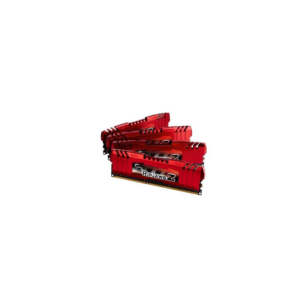 Produktbild för G.Skill Ripjaws Z Series - DDR3 - sats - 32 GB: 4 x 8 GB - DIMM 240-pin - 1600 MHz / PC3-12800 - ej buffrad
