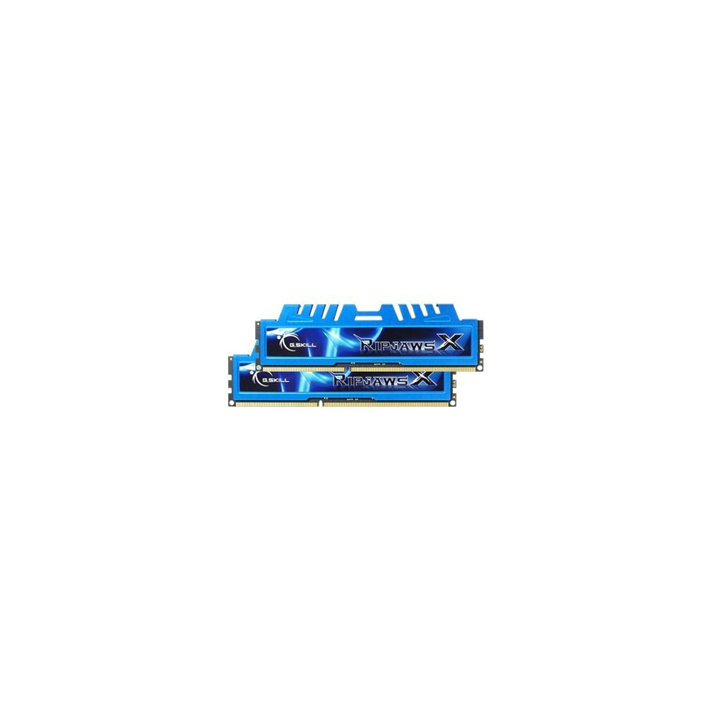 Produktbild för G.Skill Ripjaws-X - DDR3 - sats - 16 GB: 2 x 8 GB - DIMM 240-pin / PC3-12800 - ej buffrad