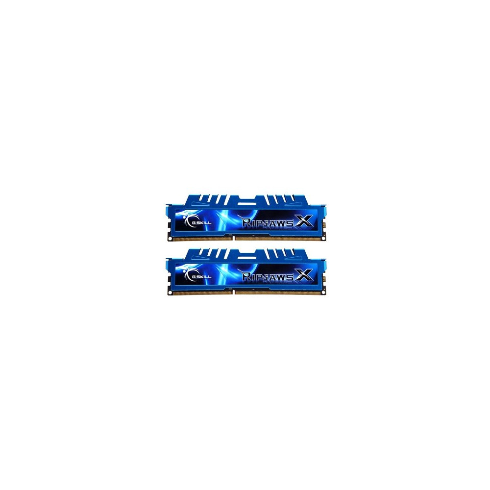 Produktbild för G.Skill Ripjaws-X - DDR3 - sats - 16 GB: 2 x 8 GB - DIMM 240-pin - 2400 MHz / PC3-19200 - ej buffrad